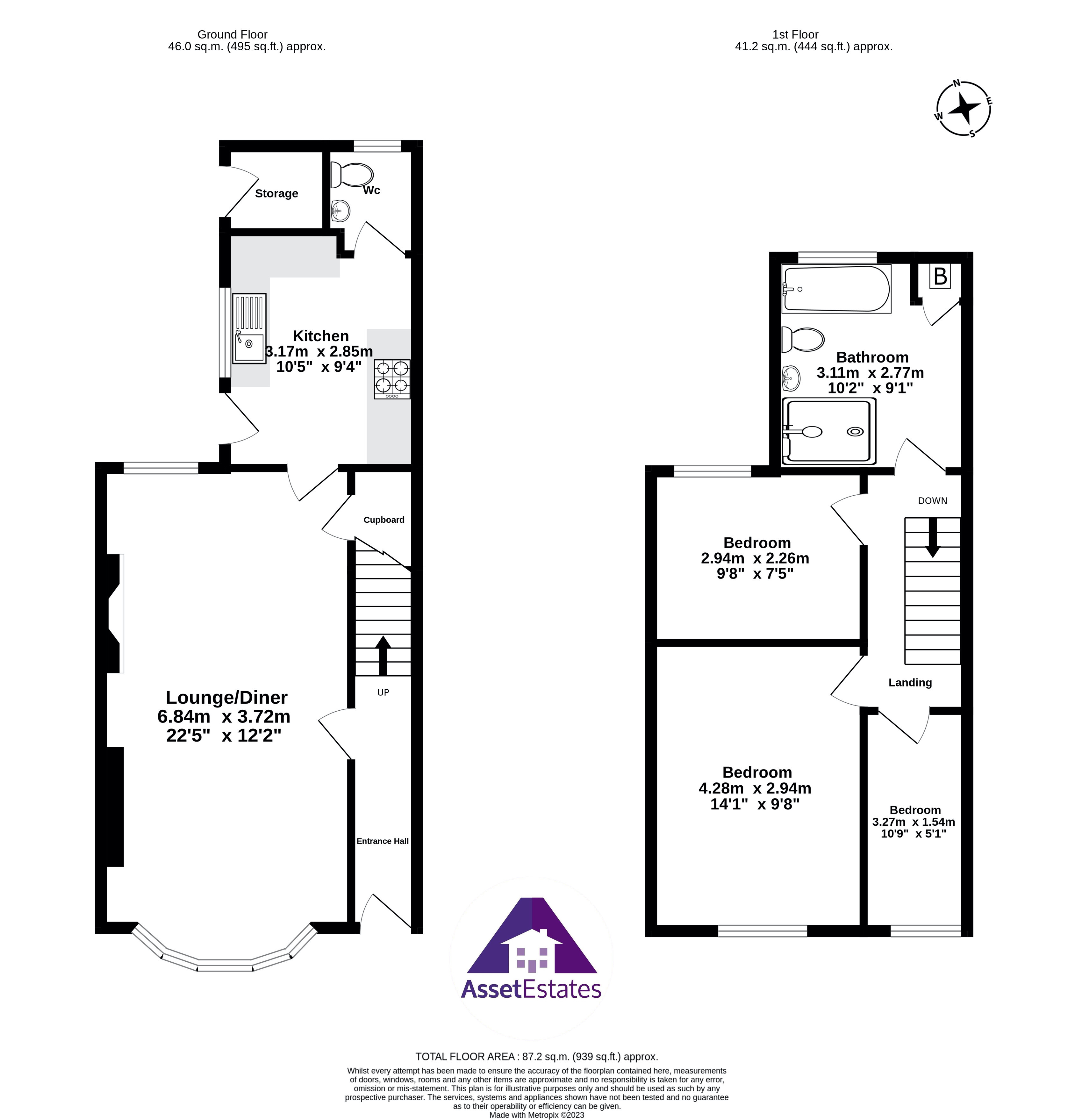 ** IDEAL FAMILY HOME ** GARAGE ** NO CHAIN ** Asset Estates are pleased