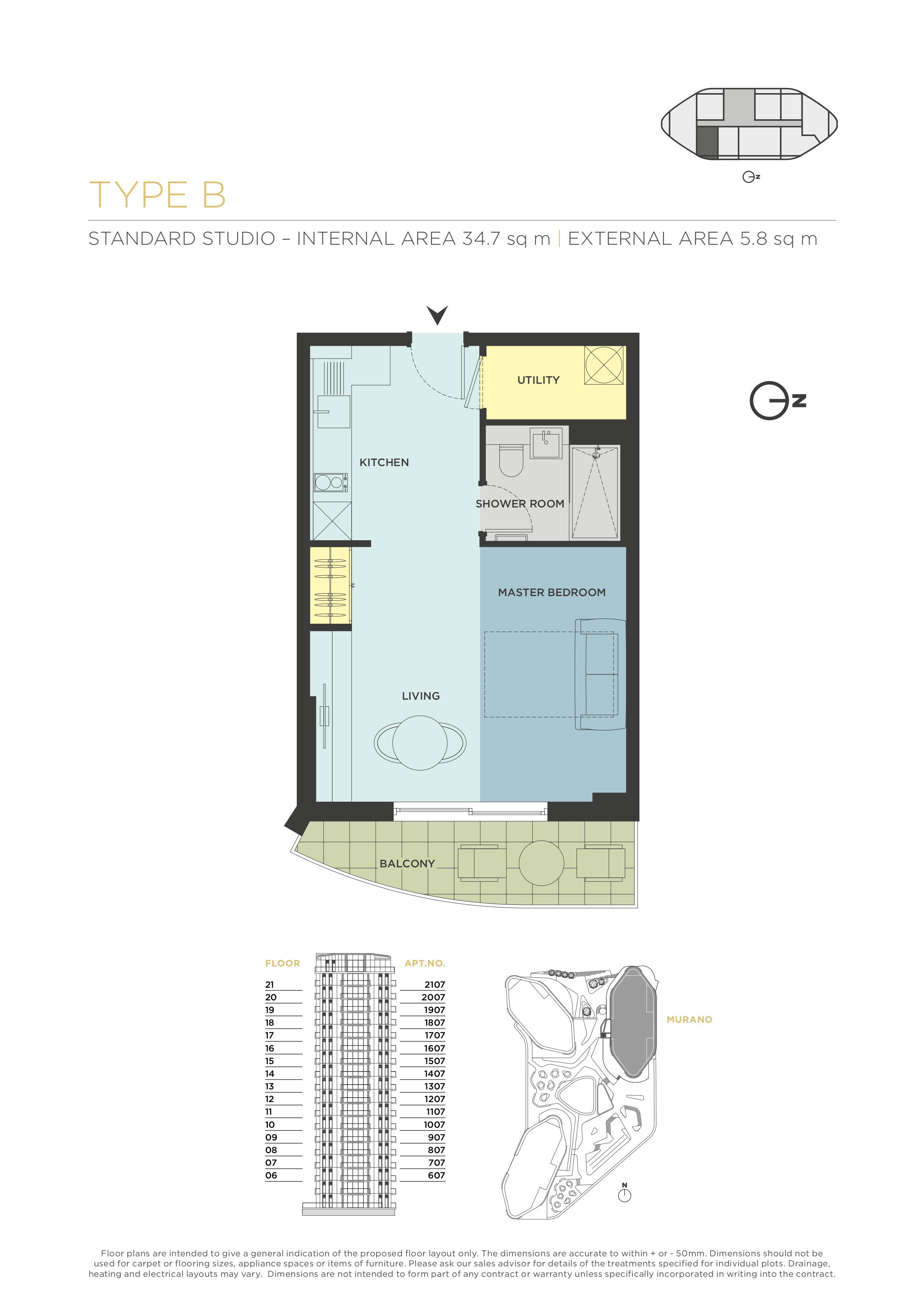 Eurocity, Westside, Gibraltar floorplan