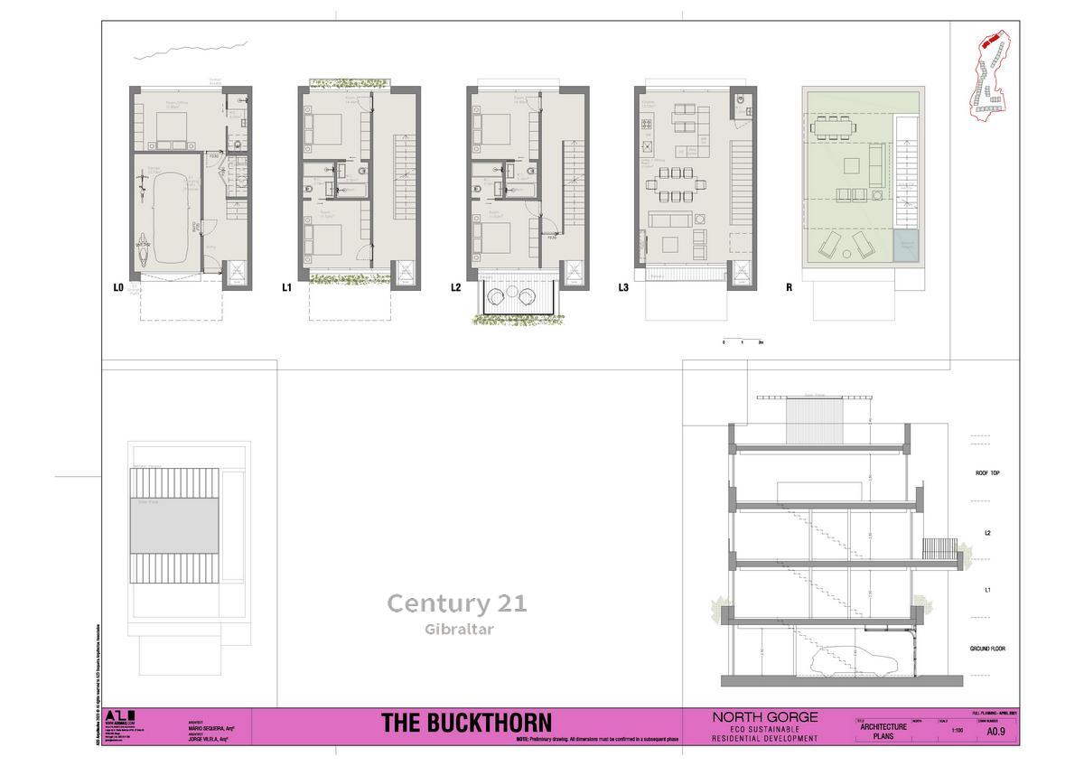 North Gorge, South District, Gibraltar floorplan