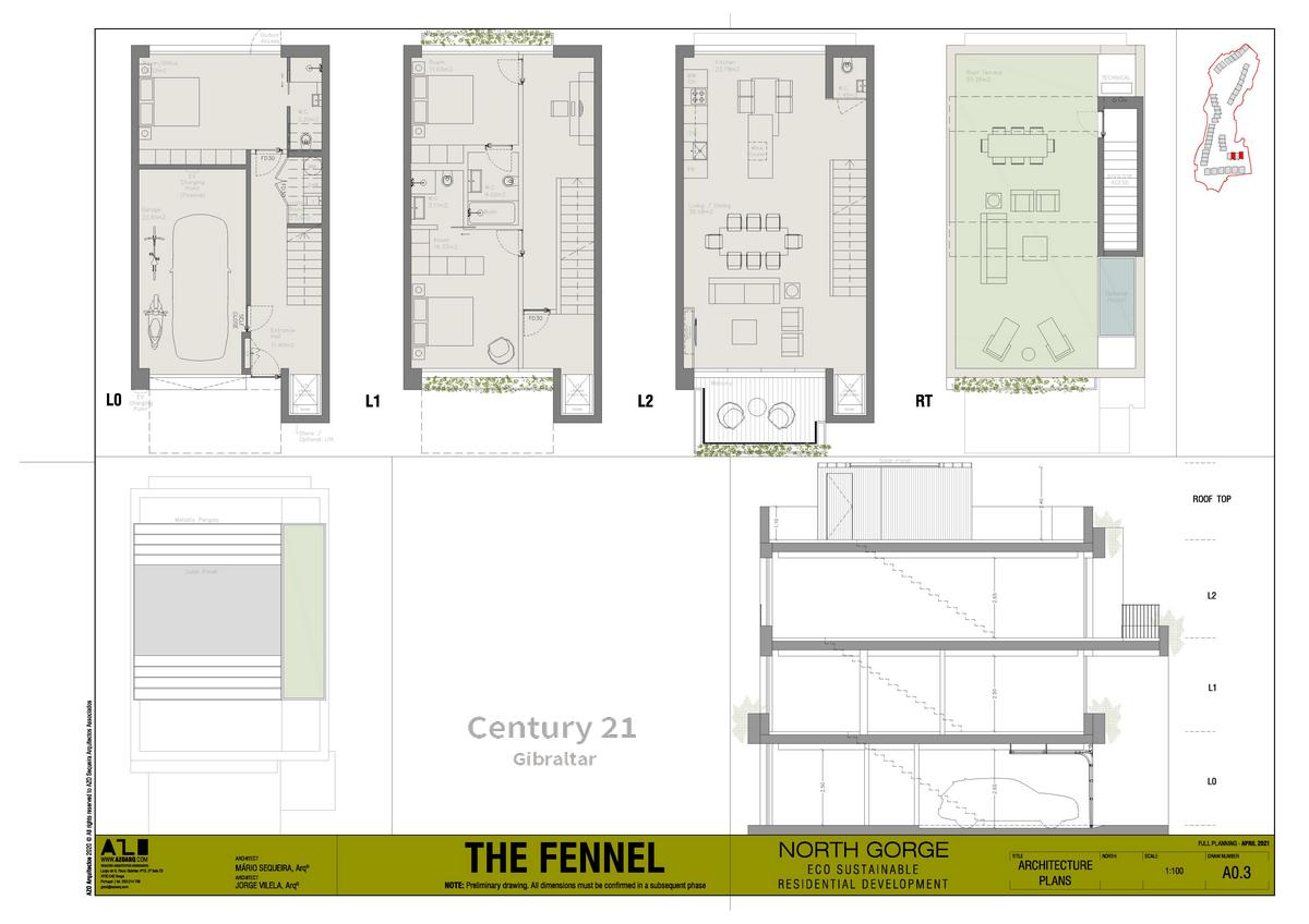 North Gorge, South District, Gibraltar floorplan
